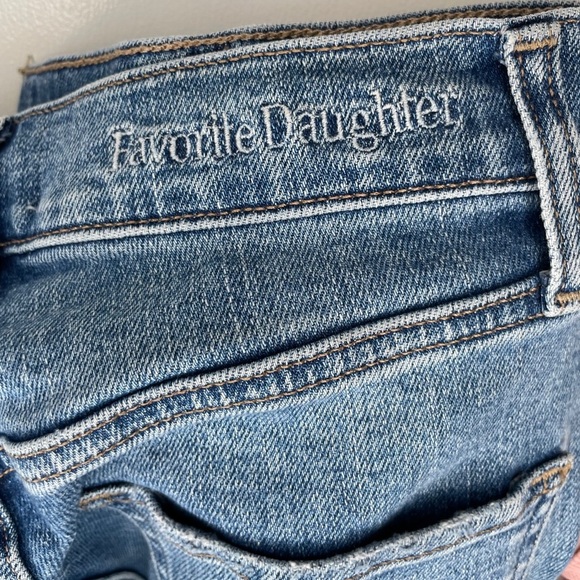 Favorite Daughter The Valentina Shortie Jean in Laurel Size 24 Raw Hem High Rise - Picture 12 of 13